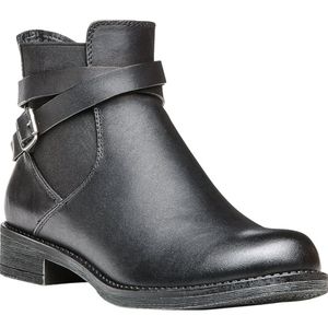 Propet Leather Tatum Ankle Boots Black 10M